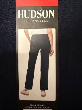 Hudson Jeans Women Straight Leg Jeans in Obscurity Blue